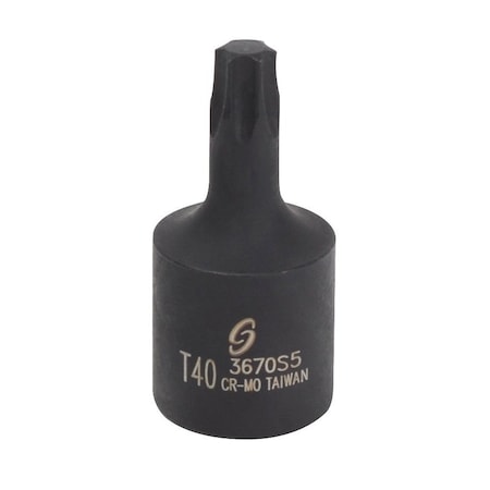 Sunex 3/8 in Drive T40 Star Impact Socket 3670S5
