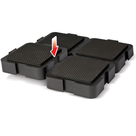 Trend Tool Technology Interlocking Gripping Blocks, Secure Work Pieces, Pack of 4, LOC/BLK/PK1 U*LOC/BLK/PK1