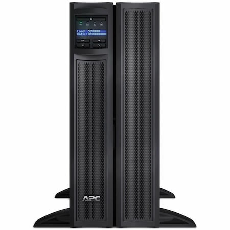 Apc UPS System, 3000VA, Line Interactive, Out: 120V AC In: 120V AC SMX3000LVNC