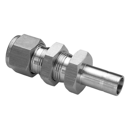 Ham-Let Compression Fitting Adapter, 10,150 psi 774LT SS 1/4 X 1/4