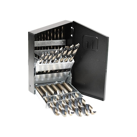 Auveco 25 Piece Metric Jobber Length Drill Bit Set 22637