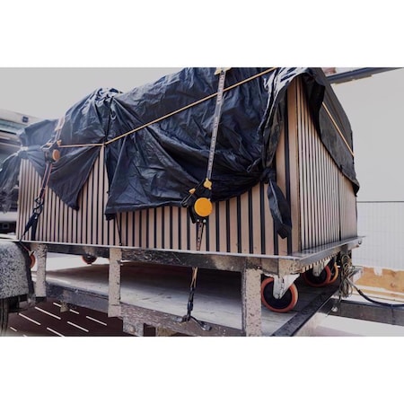 Keeper 1 in. W X 10 ft. L Black Retractable Ratchet 500 lb 2 pk 43557