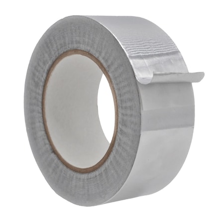 Wod Tape Commercial Grade Aluminum Foil Tape Multipurpose for HVAC and Insulation: 2 in. x 50 yds, 24PK WOD AFT16R-02000-24-50-SIL