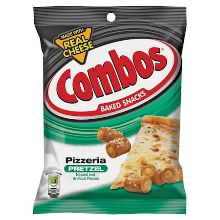 Combos MMM42006 Pizzeria Snacks, Pizza Flavor, 6.3 oz Bag 568920