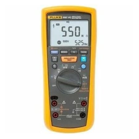 Fluke Insulation Tester Multimeter w/Clamp FLUKE-1587/I400 FC