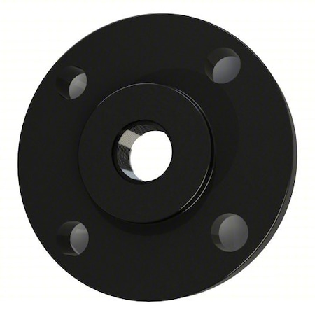 Zoro Select Threaded Flange, Carbon Steel FL1RT250X150