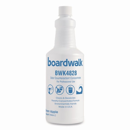 Boardwalk Liquid Deodorizer, Green Apple, 32 oz Bottle, 12PK 103Q-P-000I012M-26-21430