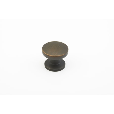 Schaub 1-3/8in Northport Round Cabinet Knob Ancient Bronze Finish 211-ABZ