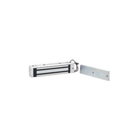 Camden Single Door Magnetic Lock, 12/24 VDC, 600lb Holding Force, 5-25 Second Adjustable Timer, Lock Sensor CX-91S-06TDS