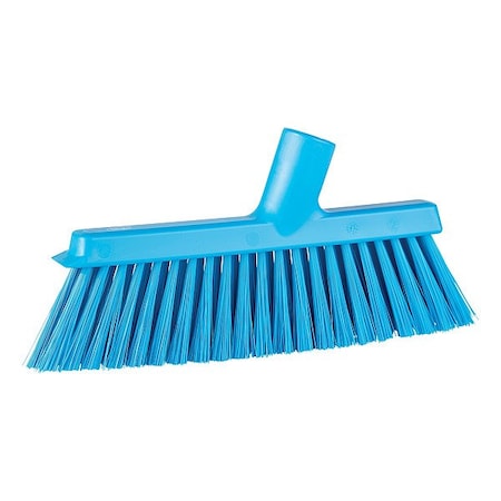 Vikan Broom Head, Blue Bristle, Dry/Wet 31033