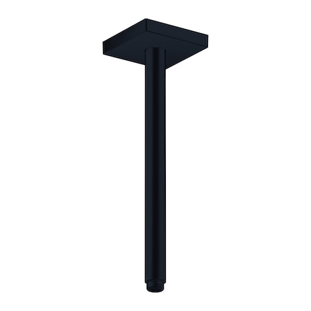 Axor ShowerSolutions Extension Pipe for Ceiling Mount Square, 12" in Matte Black 26438671