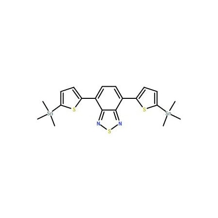 Ak Scientific 4, 7-Bis(5-trimethylstannyl-2-thienyl)-2, 1, 3-benzothiadiazole (100mg), CAS 1025451-57-3 6360AL-100mg