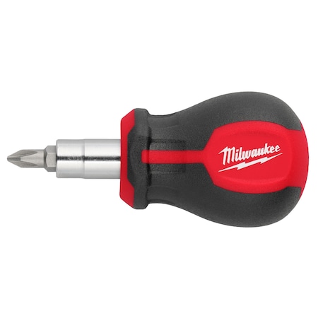 Milwaukee Tool Stubby Screwdriver 6in1 48-22-2762