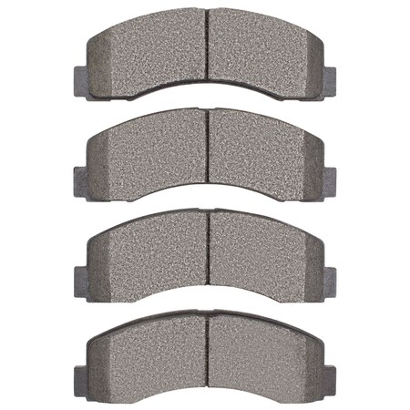 Dynamic Friction Co Disc Brake Pad Set, 1552-2087-00 1552-2087-00
