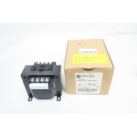 Allen Bradley Voltage Transformer, 250 VA, 24V, 120/240V AC 1497B-A6-M13-0-N