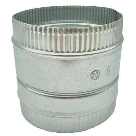 Mitchell Metal 10" HVAC Flexible Collar Connector, Galvanized Sheet Metal 28-Gauge, Easy Installation MM-91610