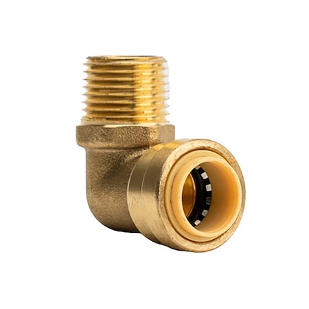 Zoro Select Male Elbow, Brass, Not Applicable LF813MR