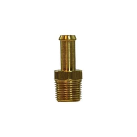First Fitting & Fastener 5/16 X 1/8 MPT FUEL HOSE BARB BRASS 38806MID