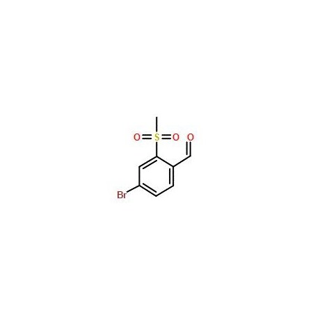 Ak Scientific 4-Bromo-2-(methylsulfonyl)benzaldehyde (1g), CAS 849035-77-4 3101AC-1g