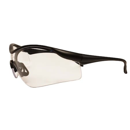 Miranda Black frame w/paddle temples, clear AF, ANSI/CSA 12E93706