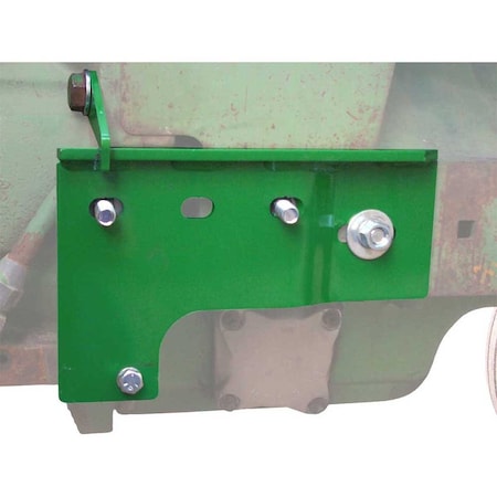 K&M Mfg Step Adapter Bracket for John Deere 10-20 Series Tractors Right-Hand Green 3415