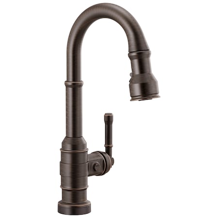 Delta Broderick Touch2O Bar / Prep Faucet With Touchless Technology In Venetian Bronze 9990TL-RB-DST