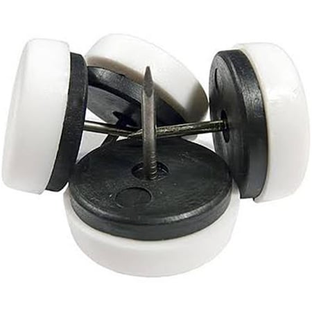 Richelieu 0.06 in. TG Metal Glides, 4PK 235949