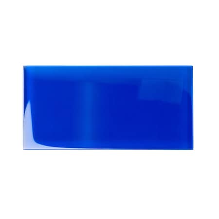 Apollo Tile Cobalt Blue 3 in x 6 in Glass Glossy Wall Subway 5 sqft/case, 40PK APLA88012 3X6A