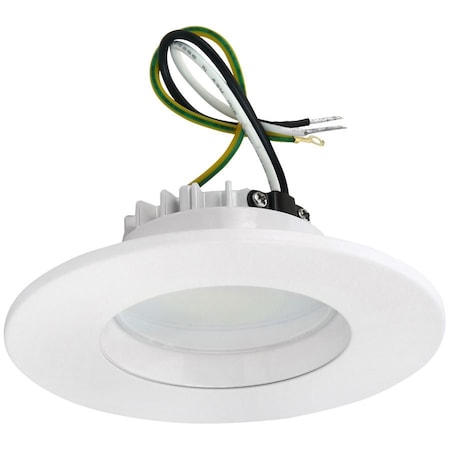 Sunlite LED 4" 13W 2700K 90 CRI Energy Star Dimmable White Round Regressed Lens Downlight 87691-SU