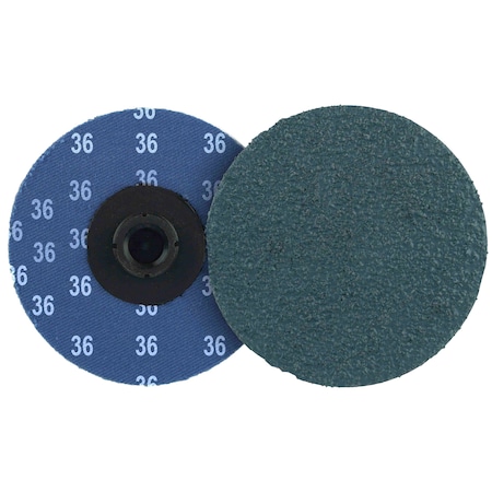 Weiler Coated Abrasive Blending Disc, 3 in dia. 60791
