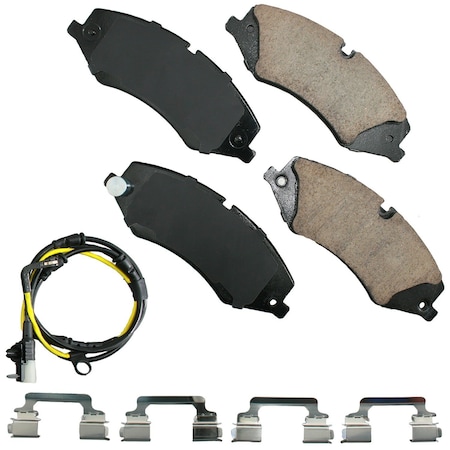 Akebono Ultra Premium Ceramic Disc Brake Pads, Eur1479B EUR1479B