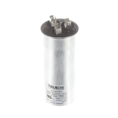 Rheem CAPACITOR - 55/10/370 DUAL ROU 43-TL55103-R