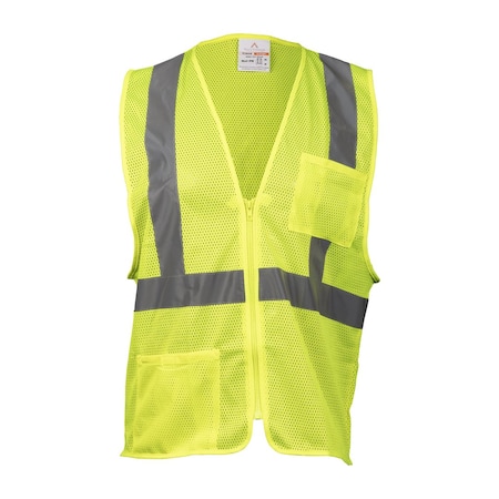 Malta Dynamics HIGH VISIBILITY YELLOW FIELD VEST - L V1502