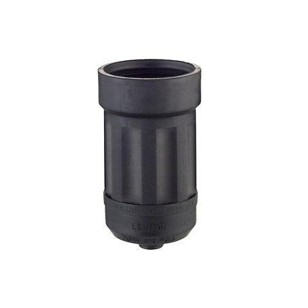 Leviton Boot for Locking Connector, Black 6034