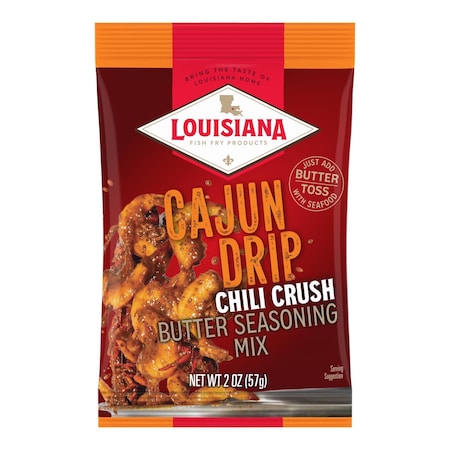Louisiana Fish Fry Chili Crush Seasoning 2 oz 496