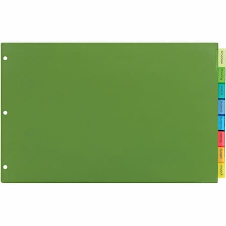 Avery reg Big Tab Index Divider, Multi, 8PK AVE11179