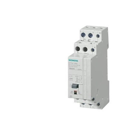 Siemens Remote control switch with 1 NO contact and 1 NC with central ON/OFF function 5TT4125-0