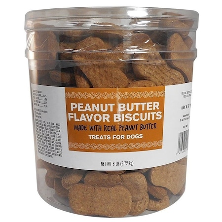 Pet Life Dog Biscuit, Peanut Butter Flavor, 6 lb 02916