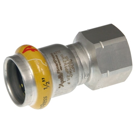 Apollo Strt, SS, Press-fit 1 in, FNPT 1 in 123456835