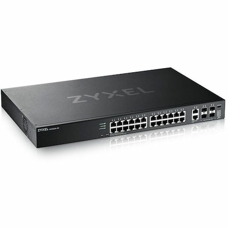 Zyxel - 24-PORT GIGABIT L2 MANAGED + 4 SFP+ 10G + 2 RJ45 10G (30 TOTAL PORT XGS2220-30