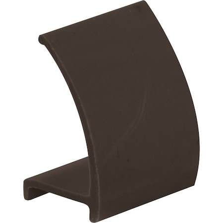 Prime-Line Make-2-Fit 72'' Brown Snap-In Rigid Vinyl Glass Spline P8205