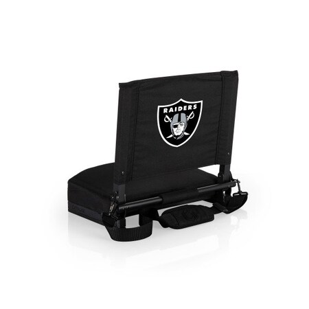 Picnic Time Family Of Brands NFL Las Vegas Raiders - Gridiron Stadium Seat 627-01-179-234-2