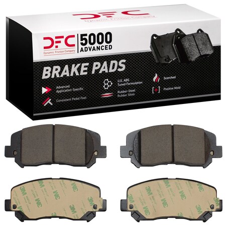 Dfc 5000 Advanced Disc Brake Pad Set,  1551-1640-10