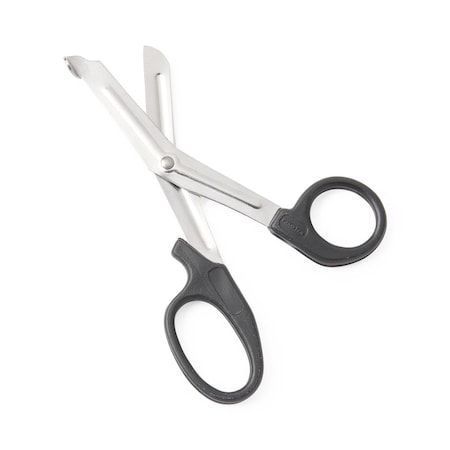 Medline Nonsterile Single-Use Lister Bandage Scissors with Plastic Handle, 5.5in, 12PK MDS10479