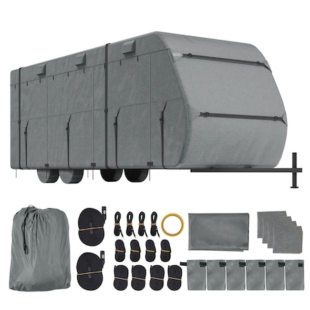 Vevor Trailer Travel RV Cover 28-31 ft Class A Camper Cover 300D Oxford Fabric XYDFCZ28-31