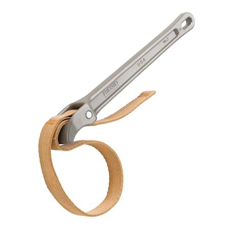 Ridgid Strap Wrench, #2, Aluminum 31350