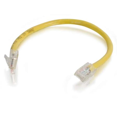 Fasttrack 1 ft. Cat6 Non-Booted Unshielded-UTP Ethernet Network Patch Cable - Yellow FA987549