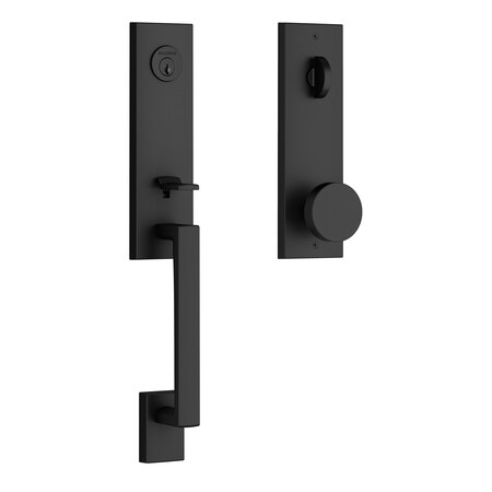 Baldwin Emergency Egress Seattle Handleset with Contemporary Knob and Contemporary Square EESEAXCONCQE190