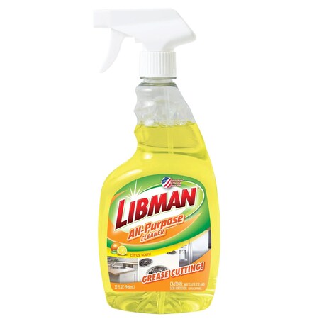 Libman Commercial All Purpose Cleaner, Trigger Spray Bottle, RTU 2071