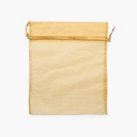 Nashville Wraps Gold Sheer Organza Bags, 12x14, 10PK B81427